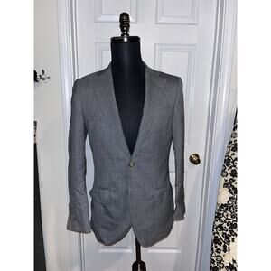 Suitsupply Light Gray Suit Jacket Blazer 34R Vitale Barberis Canonico Fabric